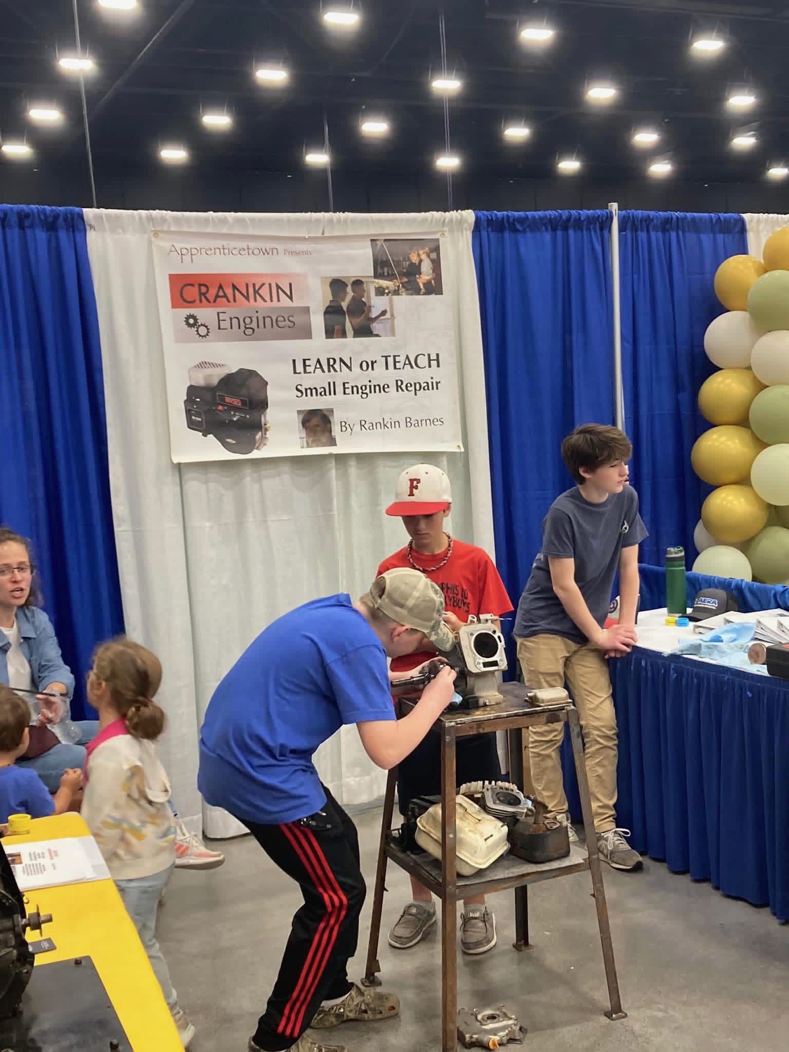 Convention engine assembly